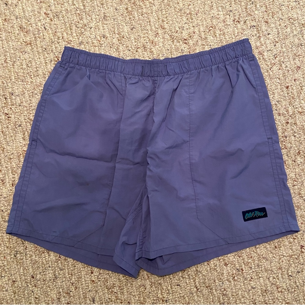 Men’s Old Row Shorts Blue Size Large